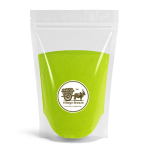 Bright Neon Green Rangoli Powder 400 g